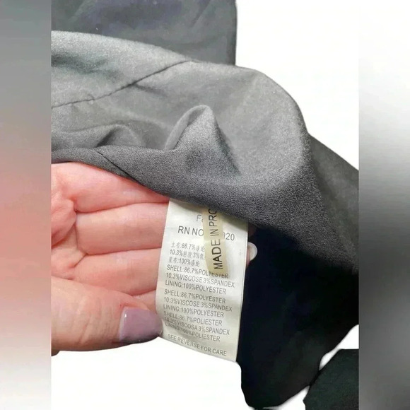 FRNCH Paris Black Long Blazer Jacket Size Small - Picture 6 of 7